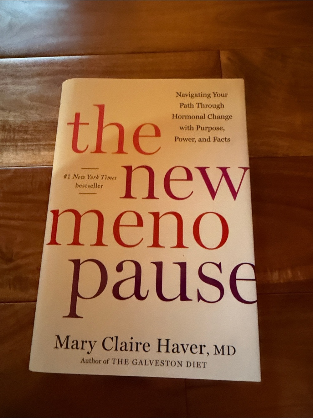 Mary Claire Haver The New Menopause Book -nwot
